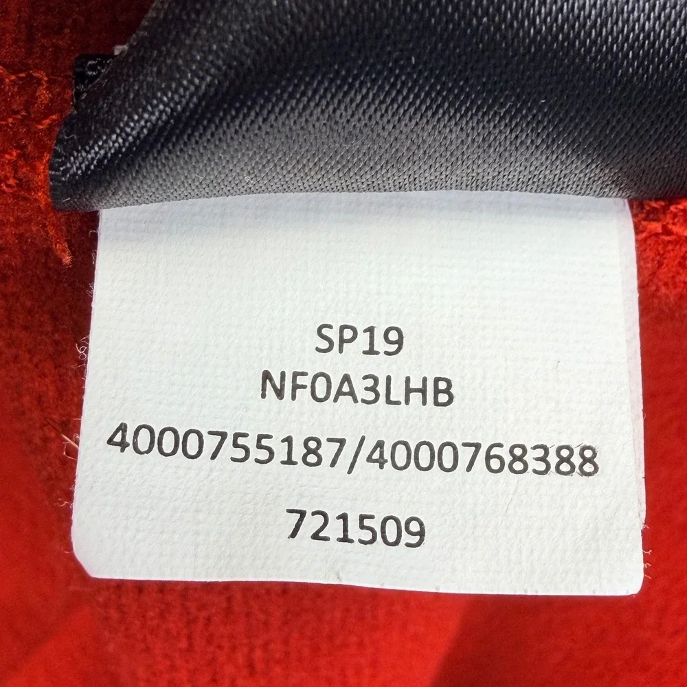 North Face 1/4 Zip Pullover Men Large Red Fleece Shanghai Dragon OVERWATCH